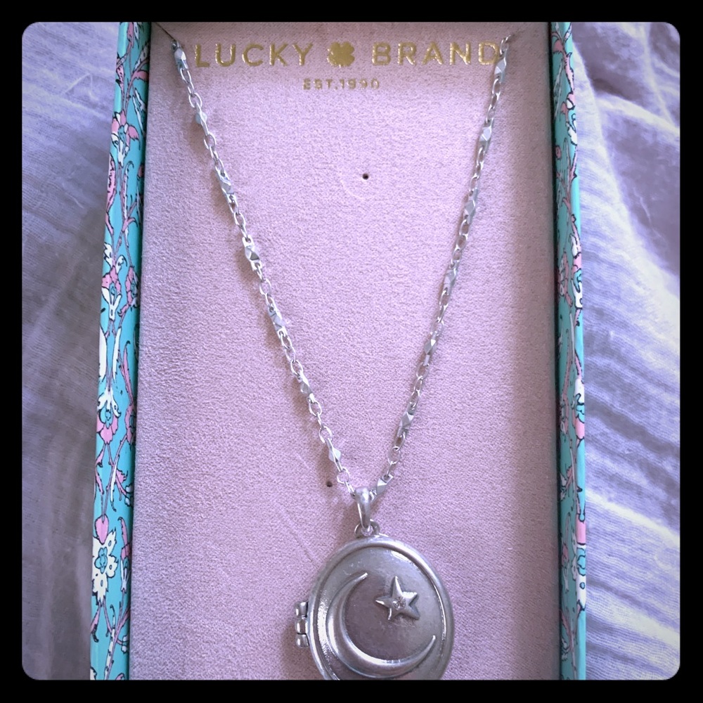Lucky Brand Moon Locket